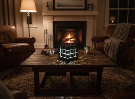 Cubo Luminoso Decorativo 3D