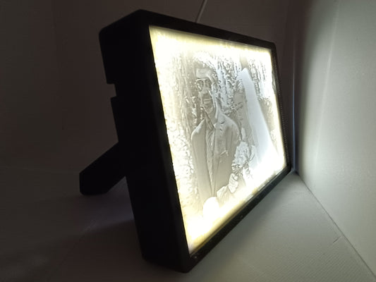 Litophane - A Sua foto em 3D