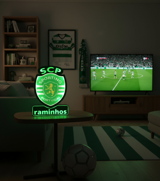 Luminária Sporting Personalizavel