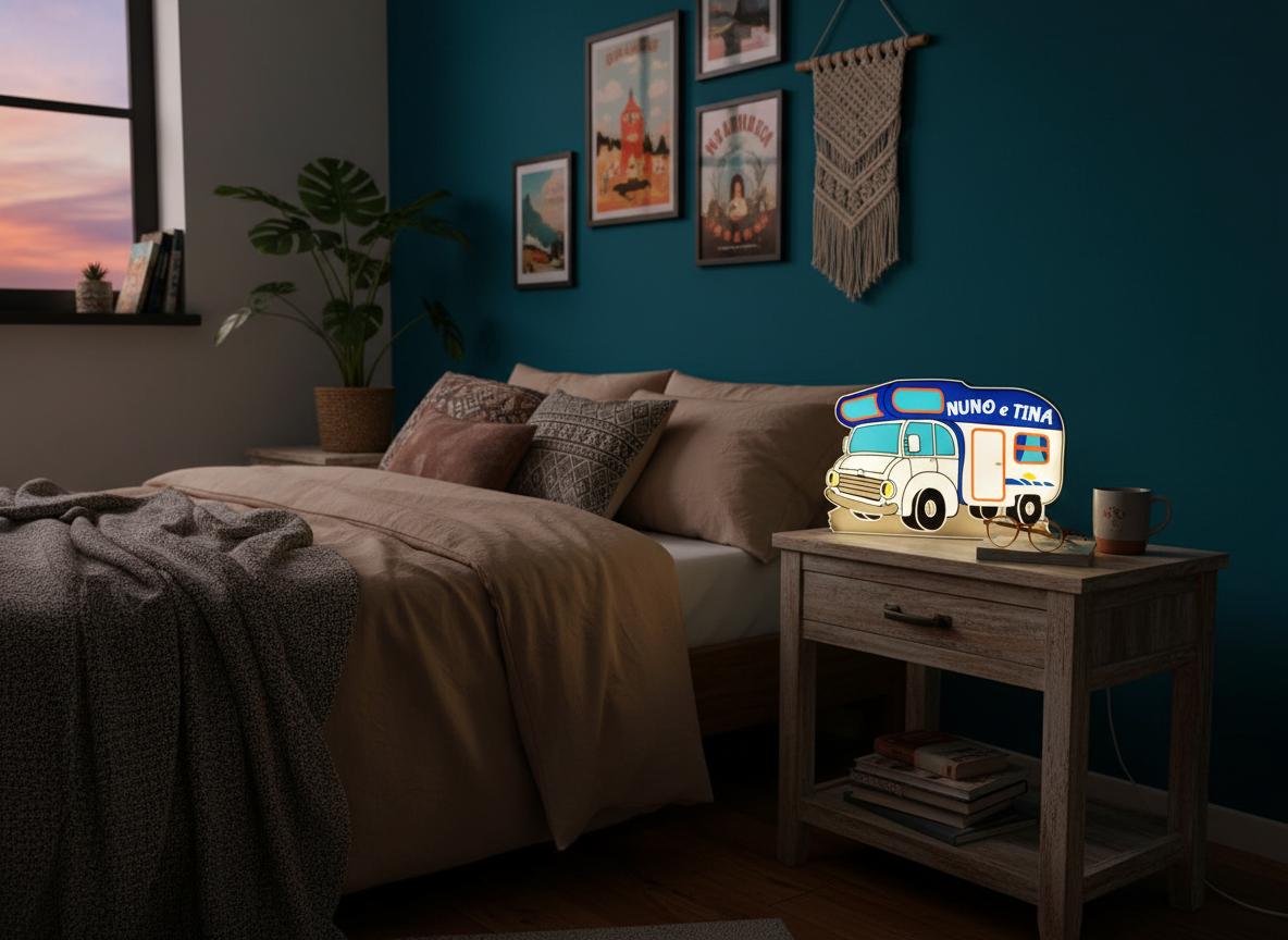 Luminária Caravana Personalizada