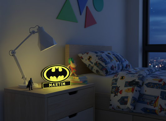 Luminária Batman Personalizável