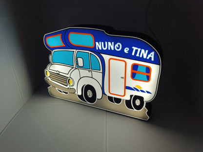 Luminária Caravana Personalizada