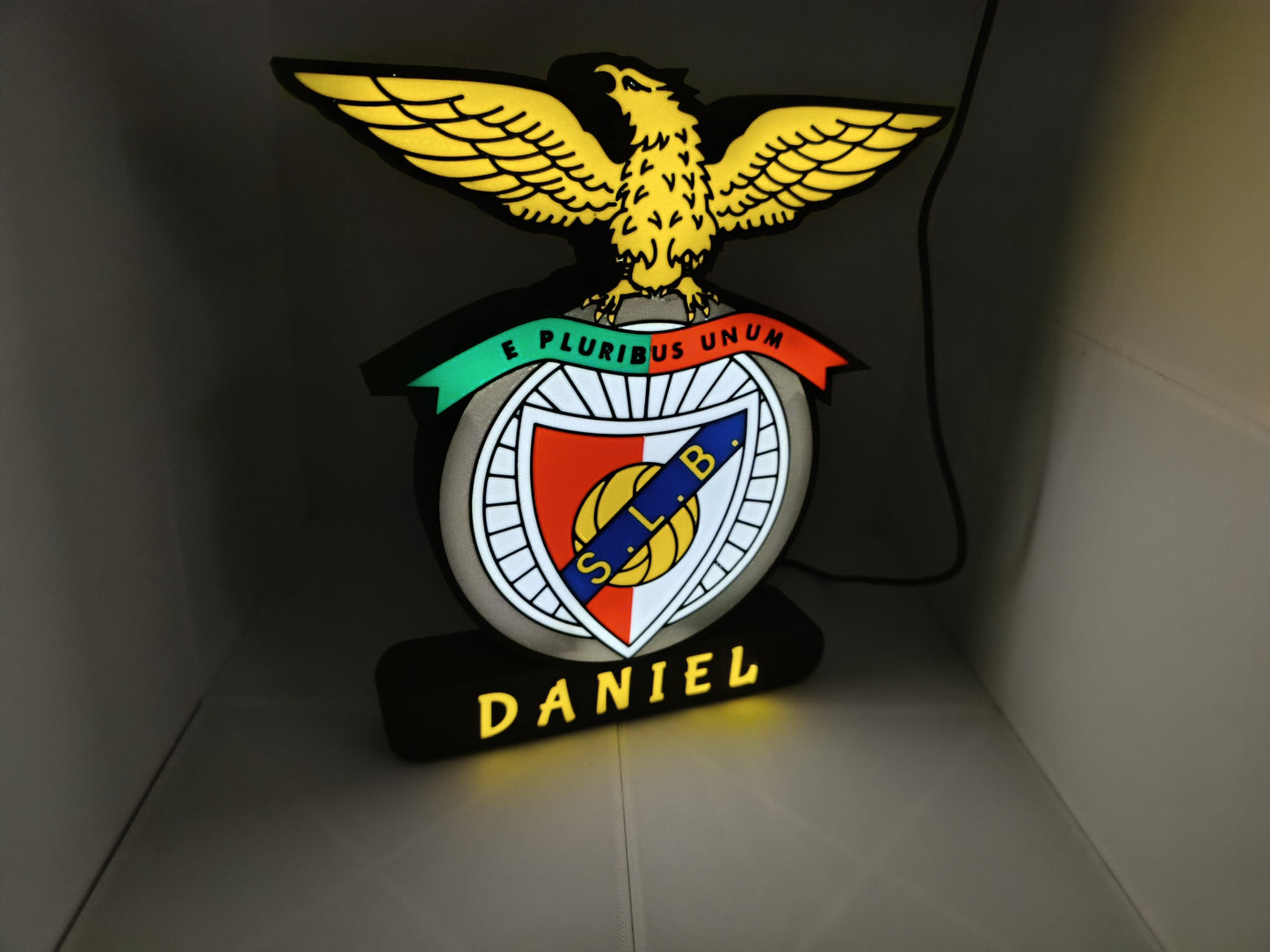 Luminária Benfica Personalizável