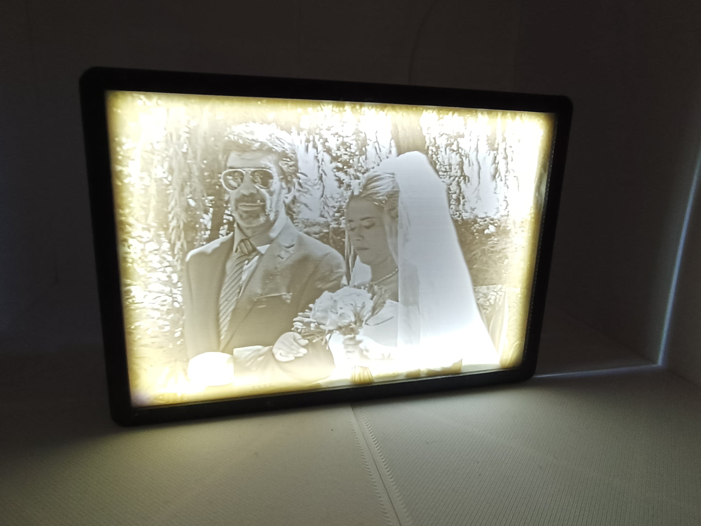 Litophane - A Sua foto em 3D
