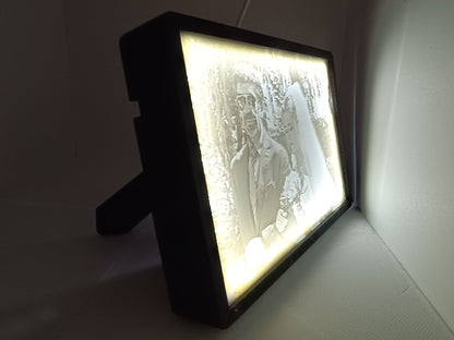 Litophane - A Sua foto em 3D