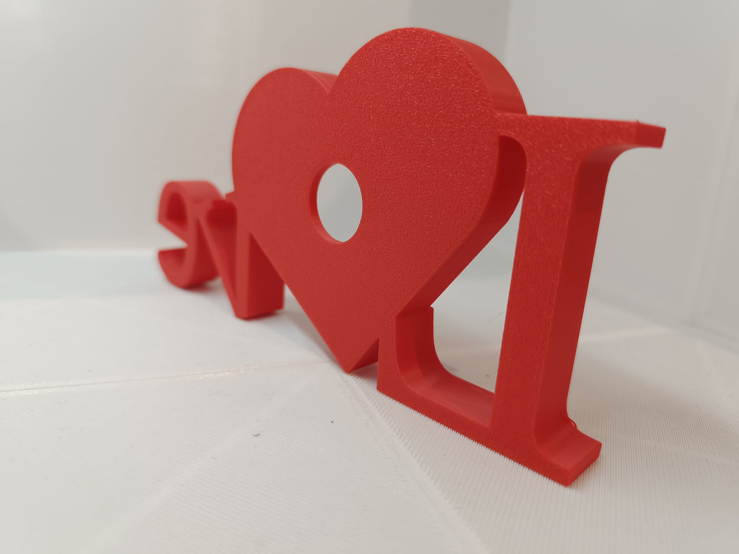 Moldura Love com Coração para Foto