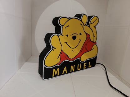 Luminária Personalizável Winnie the Pooh