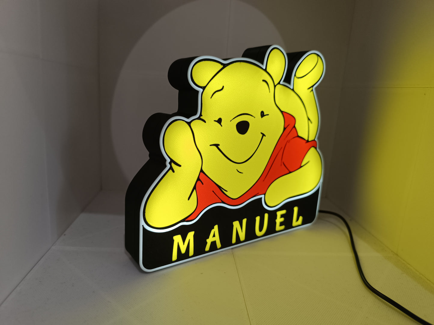 Luminária Personalizável Winnie the Pooh