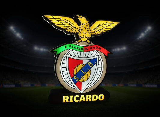 Luminária Benfica Personalizável