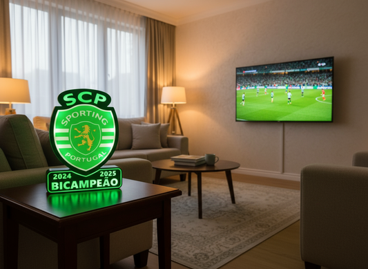 Luminária Sporting Bicampeao