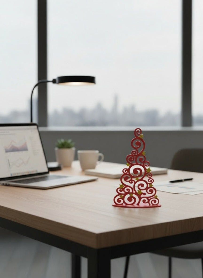 Árvore de Natal Simples Personalizavel