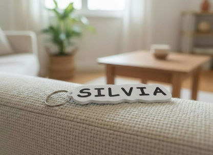 Porta-Chaves sem Relevo Personalizável