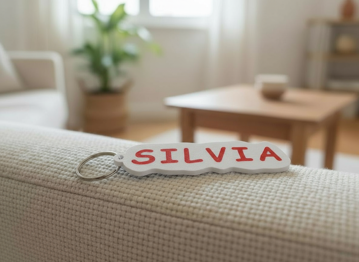 Porta-Chaves sem Relevo Personalizável