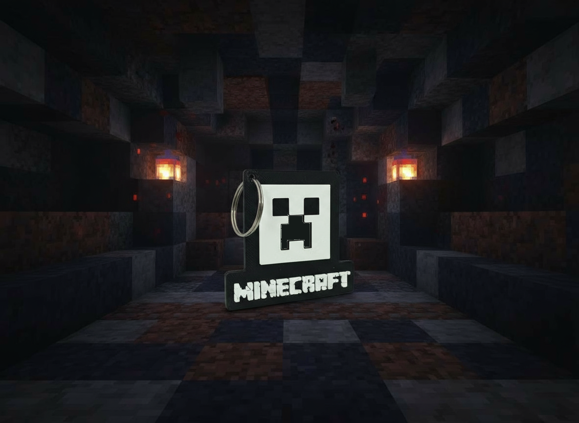 Porta-Chaves Minecraft Creeper