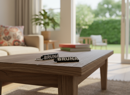 Porta-Chaves de Relevo Personalizável