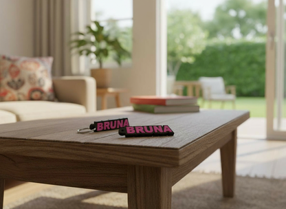 Porta-Chaves de Relevo Personalizável