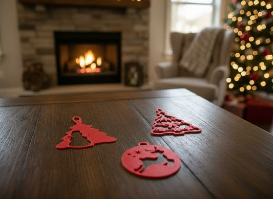 Pack 6 Ornamentos Cor Personalizada 3 x 2