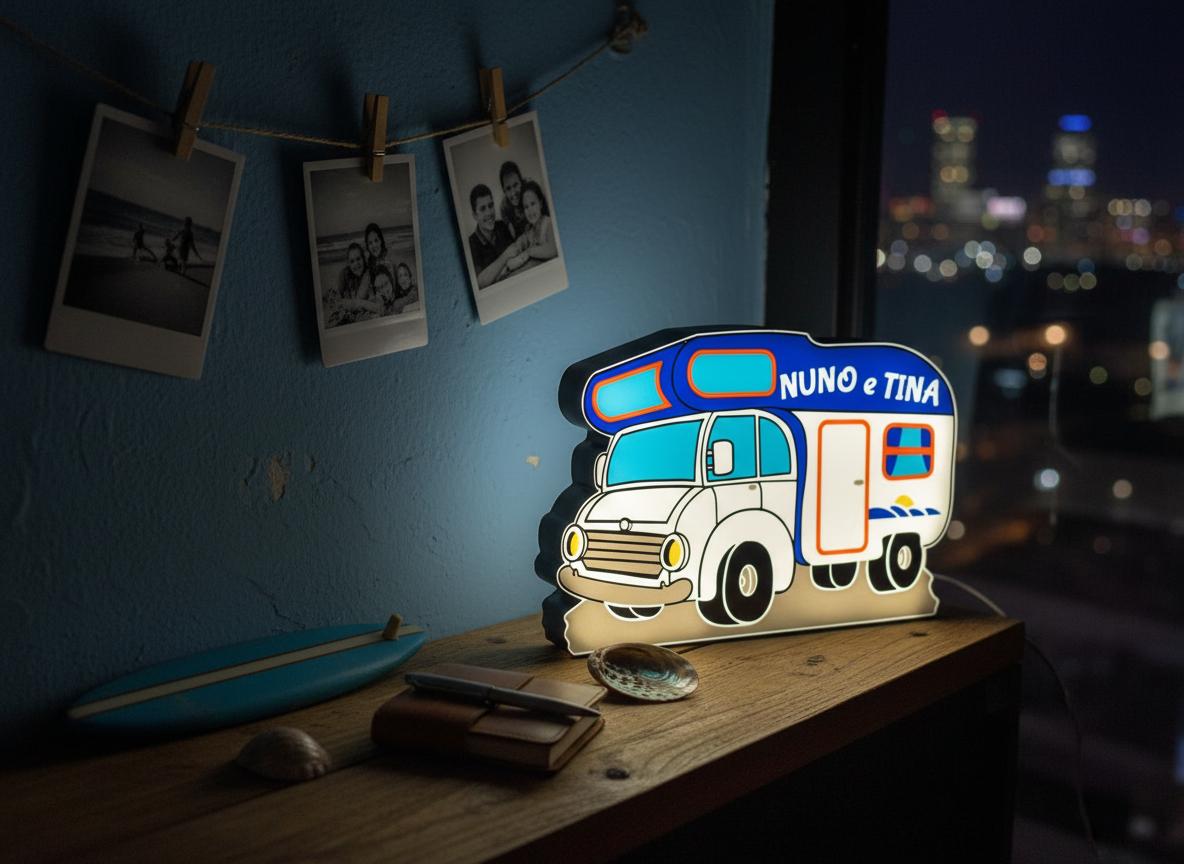 Luminária Caravana Personalizada