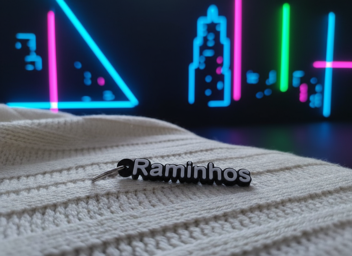 Porta-Chaves de Relevo Personalizável