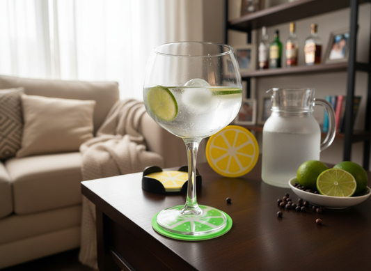 Base de Copos Limão (6 unidades)