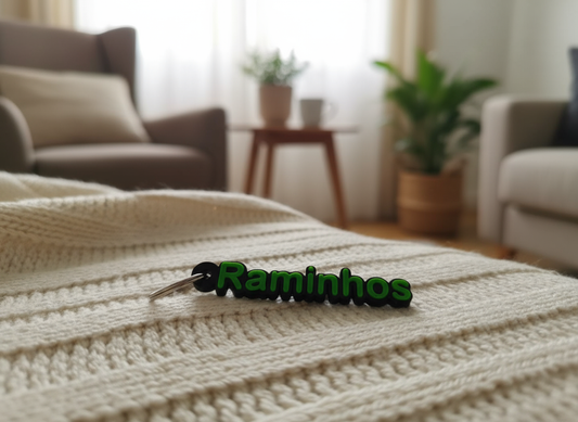 Porta-Chaves de Relevo Personalizável