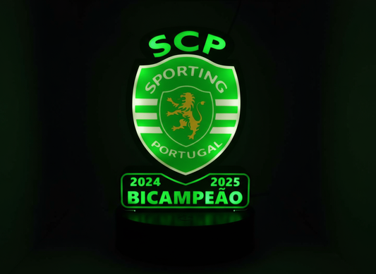 Luminária Sporting Bicampeao
