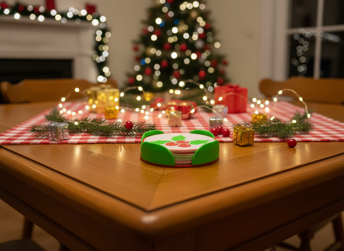 Bases de Copos de Natal (9 unidades)