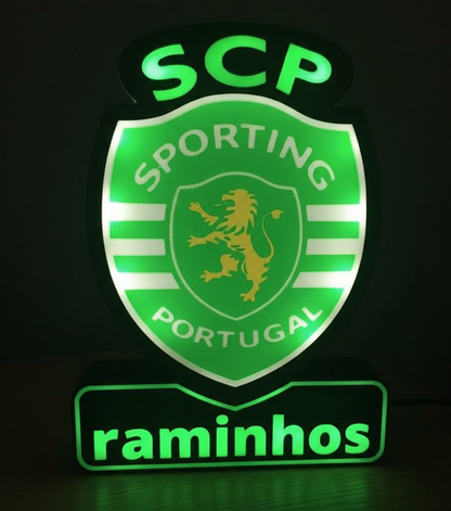 Luminária Sporting Personalizavel