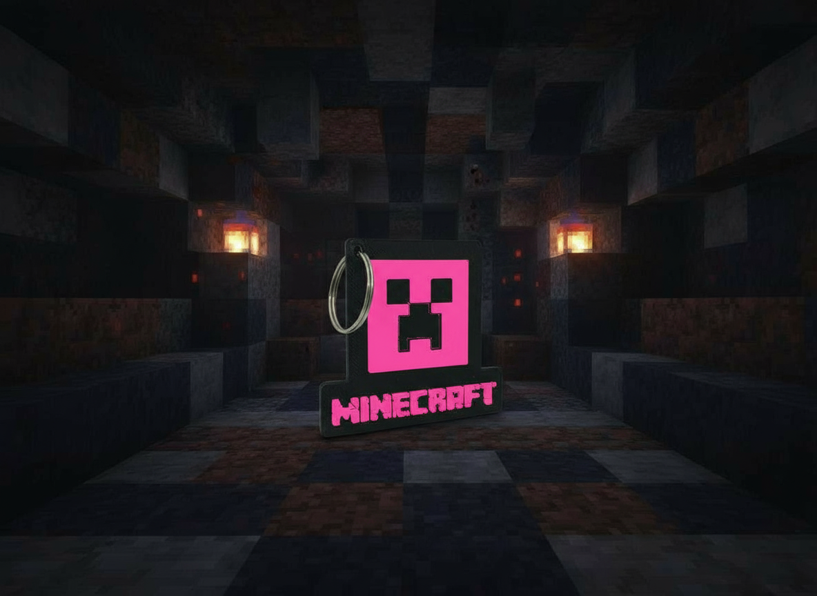 Porta-Chaves Minecraft Creeper