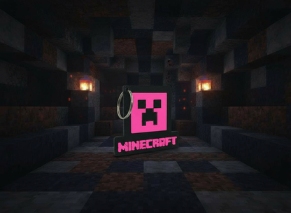 Porta-Chaves Minecraft Creeper
