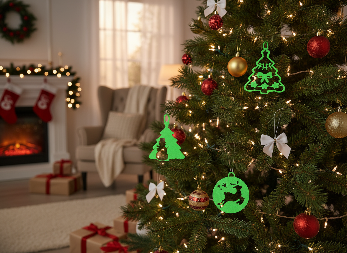 Pack 6 Ornamentos Cor Personalizada 3 x 2