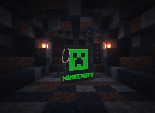Porta-Chaves Minecraft Creeper