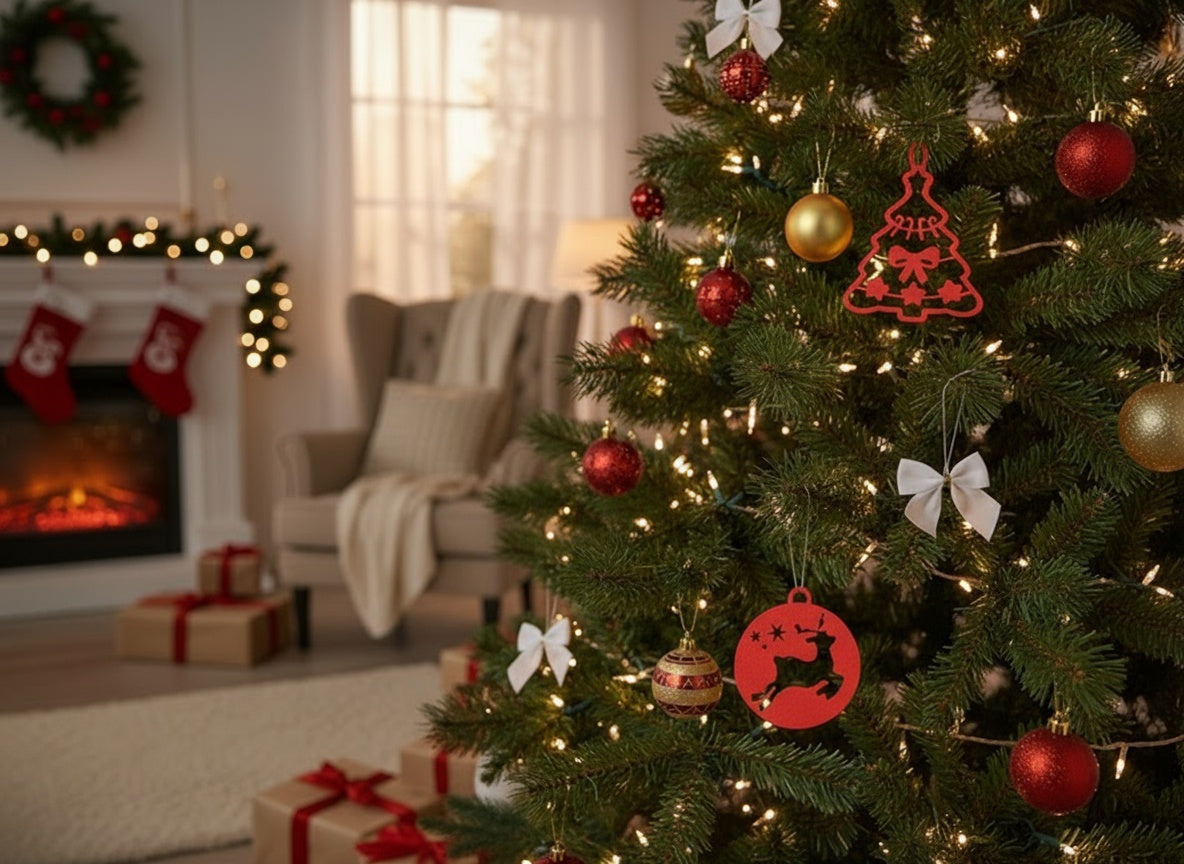 Pack 6 Ornamentos Cor Personalizada 3 x 2