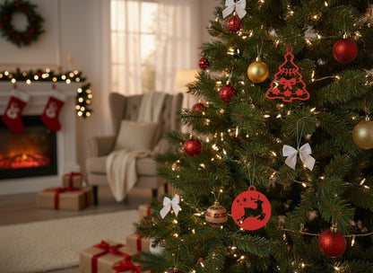 Pack 6 Ornamentos Cor Personalizada 3 x 2